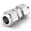 TAISHER 5PCS 304 Stainless Steel Compression Tube Pipe Fitting Connector,