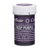 Sugarflair DEEP PURPLE Paste Gel Edible Food Colouring Colour Icing