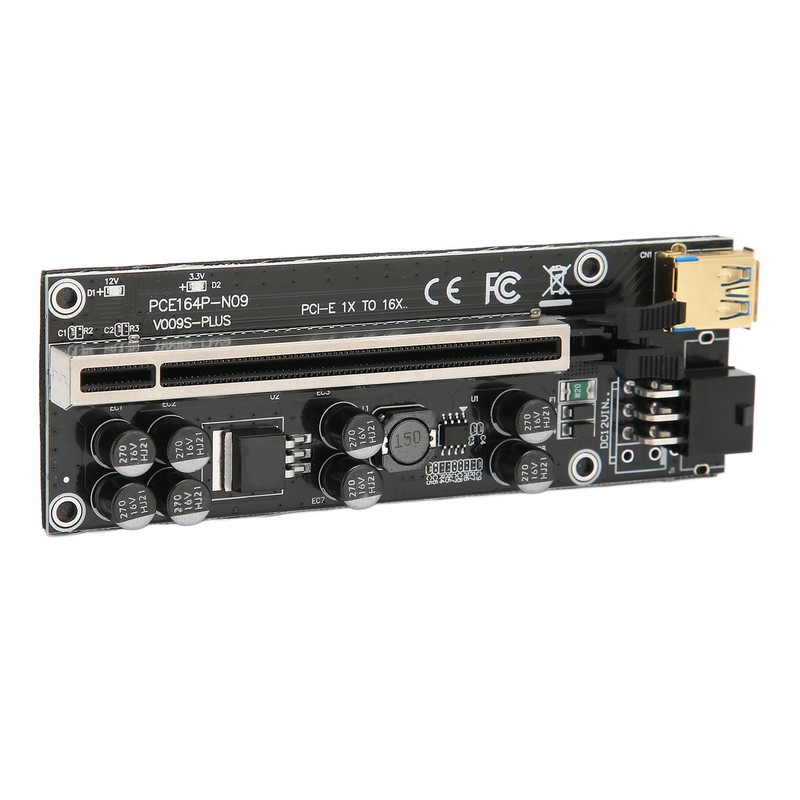 Riser Adapter Card 6P Interface Fixed Buckle Power Protection Fine