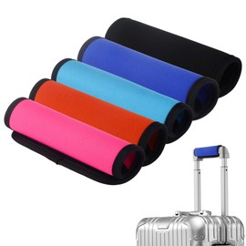 Luggage Handle Wrap for Suitcase, Rubber Beach Bag Handle Wrap, Beach Bag Handle Protectors Strap Cover for Bag Accessories, Handle Protectors Covers (Colors)