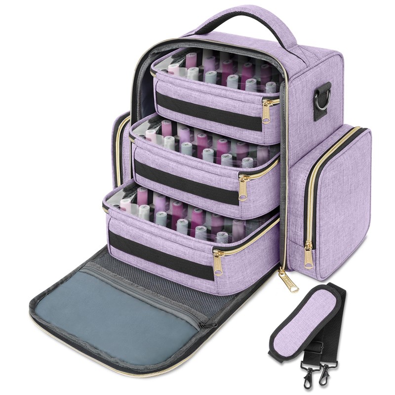 YOREPEK Large Nail Polish Organizer Holds 72 Bottles (15ml -