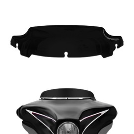 Black 4.5" Windshield Windscreen Compatible for Harley Davidson Touring Electra Glide Street Glide 2014 2015 2016 2017 2018 2019 2020 2021 2022