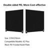 K2 Plus Build Plate, Double Side Black Textured PEI Sheet