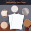 Nezyo 100 Pcs A4 Size 8.3x11.5 Inch Double Sided Adhesive