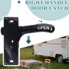 LhyBtm RV Screen Door Latch (Right Hand) - Replacement Handle