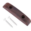 Rosewood Thumb Rest with Mounting Screw Convenient Playing for Bass
