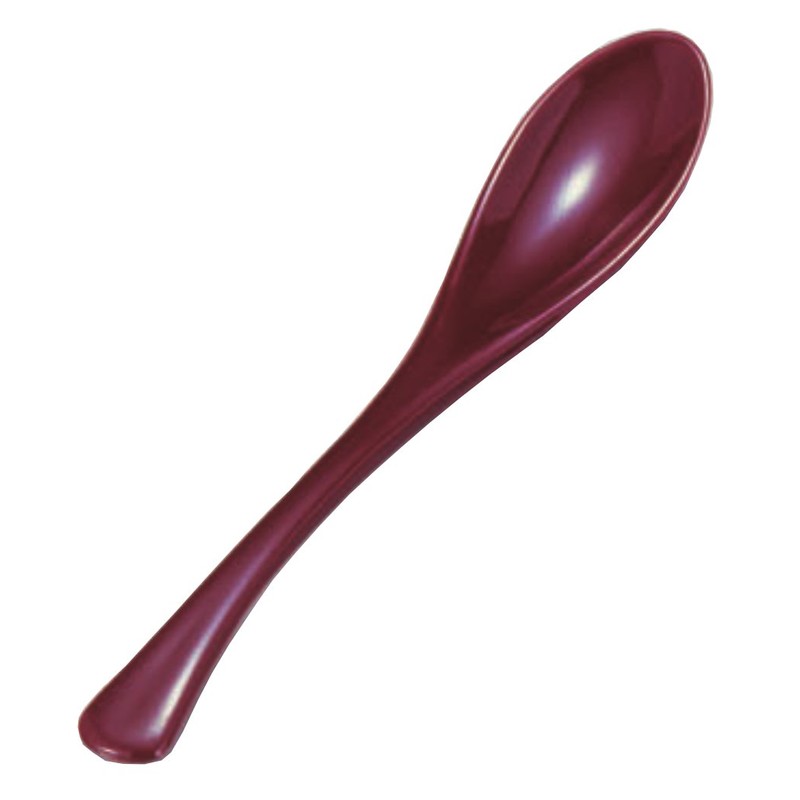 若泉 Lacquerware 割烹 Lacquerware Rice Congee Spoon 5 Pairs