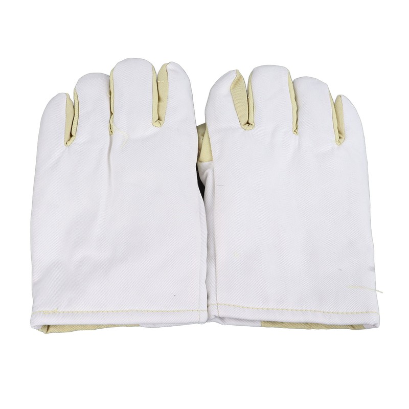 Heat Resistant Gloves 27cm Anti Scald Hard Wearing Thickened Heat