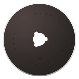 OLFA Chenille Cutter Replacement Blade, 1 Blade (CHB-1) - Tungsten Steel Circular Rotary Cutter Blade for Chenille Fabric, Crafts, Sewing, Quilting, Replacement Blade: Fits OLFA CHN-1 Chenille Cutter