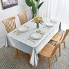 Clear PVC Table Protector, 53.9 X 83.8inch /137 X 213cm,