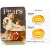 Pears Set De Regalo De Jabón, Lata Vintage Con 2