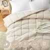 Homelike Moment Comforter King Size - Beige Duvet Insert Down