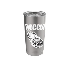 Bocce Player Clothing with Boccia Balls Stainless Steel Insulated Tumbler