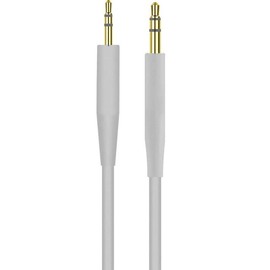 Earla Tec Replacement Audio Cable Cord Extension Wire for Bose QuietComfort QC25 QC35 Headphones with in line Mic Volume Control (No mic White)