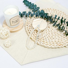 Tocoan Phone Charm Phone Wrist Strap with Tether Tab, Detachable Anti-Theft Phone Charms Strap, Hands-Free Decorative Phone Chain Lanyard for Women Girls, Compatible with Most Smartphones (Pearl Flower)