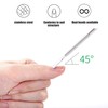 Cuticle Pusher 3Pcs Nail Tools Nail Cuticle Remover Metal Cuticle