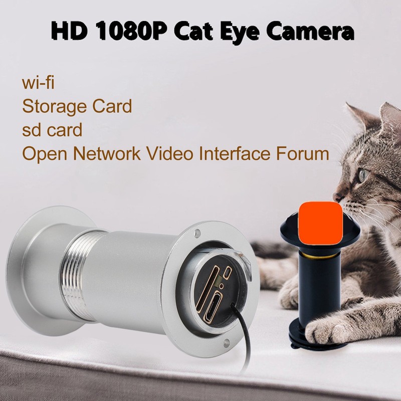 Door Eye Hole Camera 2 Way Talk Motion Detection HD