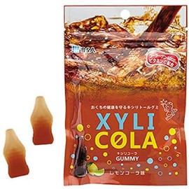 Xylitol Gummy, Xylitol Cola, Lemon Cola Flavor, 1 Bag