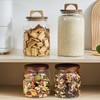 Sweejar Glass Jars for Laundry Room Organization, 90 ounce Laundry