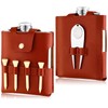 Golf Flask Gift Set 7 oz Stainless Steel Golf Flask