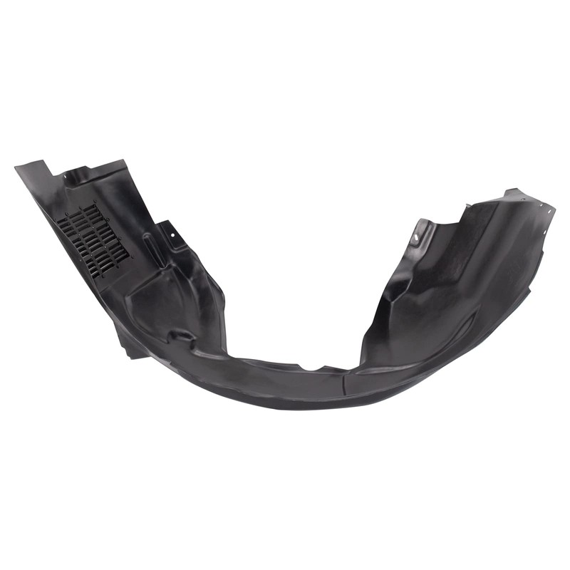 TRQ Front Right Inner Fender Liner Black Passenger Side Compatible