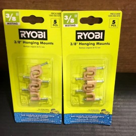 Ryobi (2 PK) RYOBI 3/8" MISTING, HANGING MOUNTS 5 PCS EACH, FREE SHIPPING
