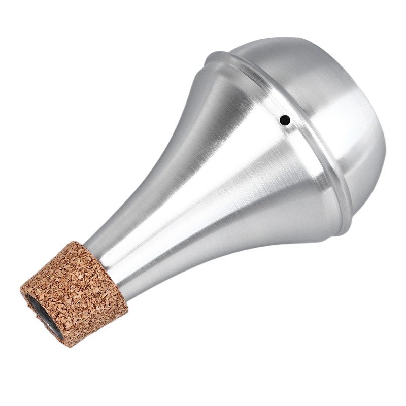 Trumpet Mute Silencer Aluminum Alloy Practice Musical Instrument Part Accessory