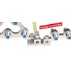 DUR-line Earth Block DEB 4-Way Made of High-Quality Cast Iron