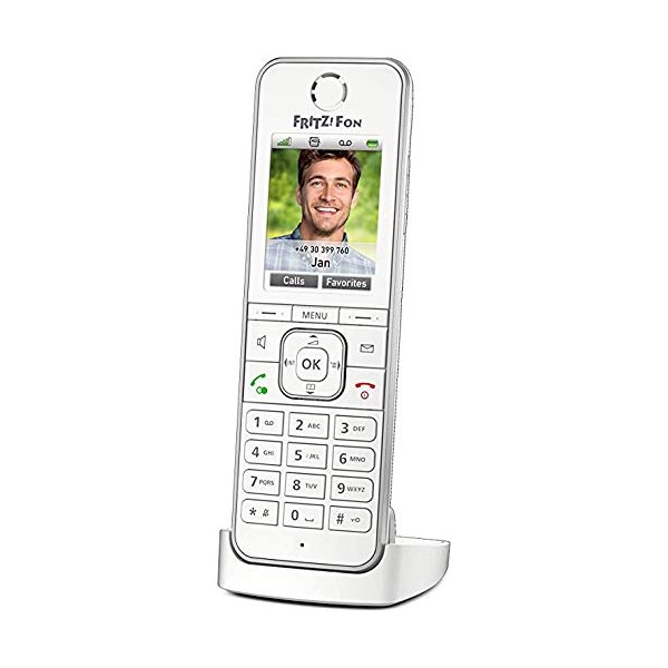 AVM FRITZ!Fon C6 UK Edition DECT (cordless telephone with HD