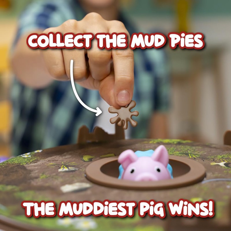 PlayMonster Pigs on Trampolines Board Games – Multi-Player, Preschool Toys,