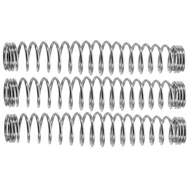 Yardwe Pack of 3 Pruning Shears Spring Replacement Trim Scissors Springs Garden Shears Replacement Springs (Length 2 Inches)