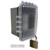Sealproof Slim 1-Gang Weatherproof Shallow Outdoor Outlet Cover | Lockable,