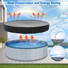 32" Foldable Dog Pool Cover, Round Swimming Pool Cover for