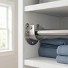 4 Pack Closet Rod Brackets, 1-1/4 Inch Heavy Duty Closet