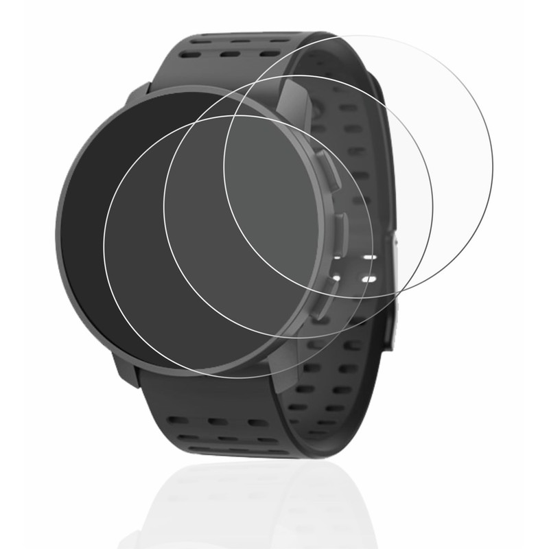 Savvies 6 Pack Screen Protector compatible with Suunto 9 Peak