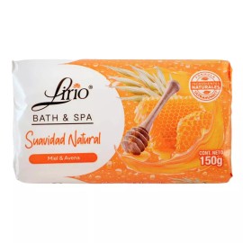 LIRIO 7 x Lirio Bar Soap Bath & Spa Miel y Avena 150g EA