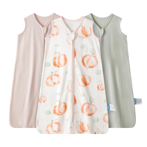 TILLYOU Baby Sleep Sack 6-12 Months 3 Pack, 0.5 Tog