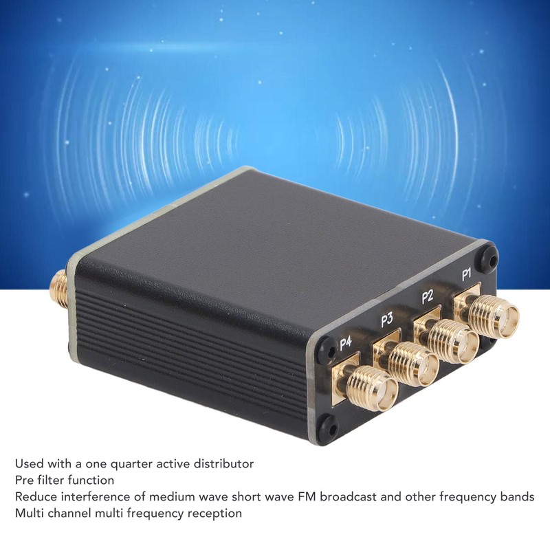 LC Passive Filter Bandpass Prefilter 4 in 1 for SDR