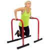 ProsourceFit Dip Stand Station, Heavy Duty Ultimate Body Press Bar
