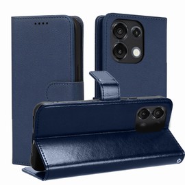 KZIOACSH Wallet Case for UMIDIGI G9C/G9T/G9/G9A, Ultra Slim Premium PU Leather Holster Stand Shockproof Case Full Protection Magnetic Closure Kickstand Bumper Cover with Cash and Card Slots,Blue