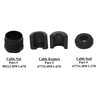 JSP Manufacturing Plastic Reverse Cable Lock Nut Repair Kit Compatible