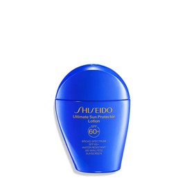Shiseido Ultimate Sun Protector Lotion - 50 mL - Invisible Broad-Spectrum SPF 60+ Sunscreen for Face & Body - Lightweight Formula - All Skin Types - Free of Oxybenzone & Octinoxate