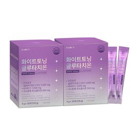 Barun 건강한약속바른 바른 저분자 화이트 콜라겐 글루타치온 60포(2개월분) / 엘라스틴 Healthy Promise Correct Low Molecular White Collagen Glutathione 60 Packs (2 Months Supply) / Elastin