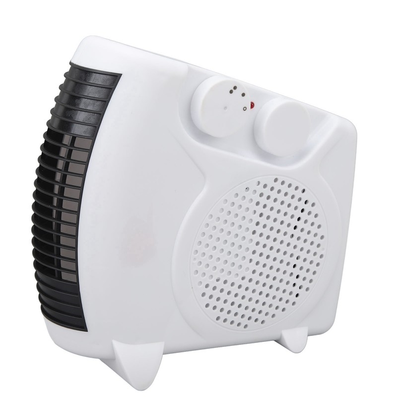Portable Fan Heater Quick Heating Adjustable Temperature Mini Space Heater