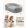 Dog Beds for Jumbo Dogs, 47.5"x35"x7.6", Removable and Washable Cover,
