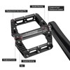 MZYRH Road/Mountain Bike Pedals MTB Pedals Bicycle Flat Pedals 3