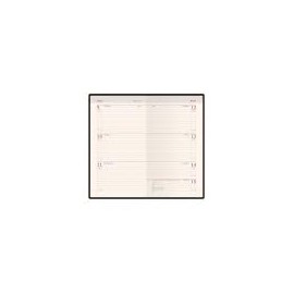 2025 Pocket Diary - week to view - Senator - Red - Leathertex - 306