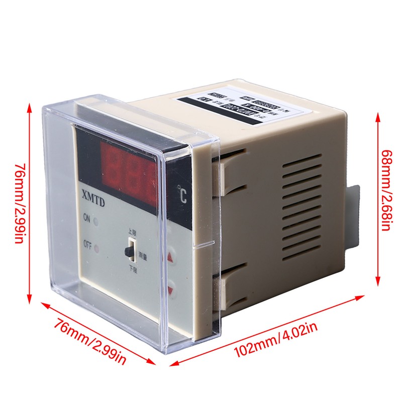 Intelligent Digital Temperature Controller Multifunctional Accurate Digital Display Thermostat Control