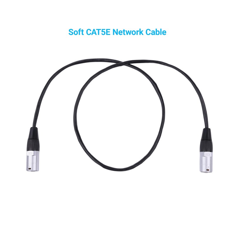 BESCOOS RJ45 CAT5E Ethercon Cable Both Ends with Ethernet Shielded