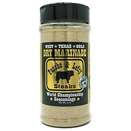 Pancho & Lefty Pancho and Lefty Steaks West Texas Gold Dry and Wet Marinade Championship Seasoning